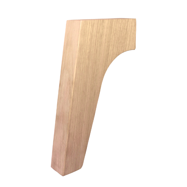 200mm Mid-Century Splayed Leg (Oak)