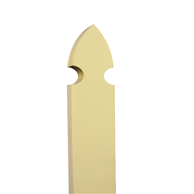 "Gothic" Fence Picket in Pine - Various Lengths