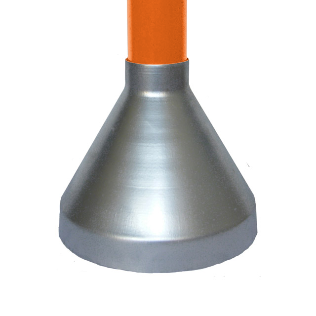 Weather Shield For Floor Flange on 42mm Galvanised Pipe