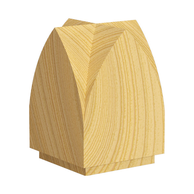 Gothic Fence Post Capital for 112sq Post