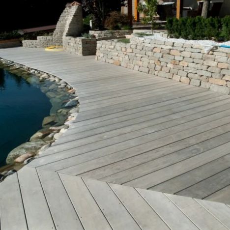 145mm Grey Accoya Decking