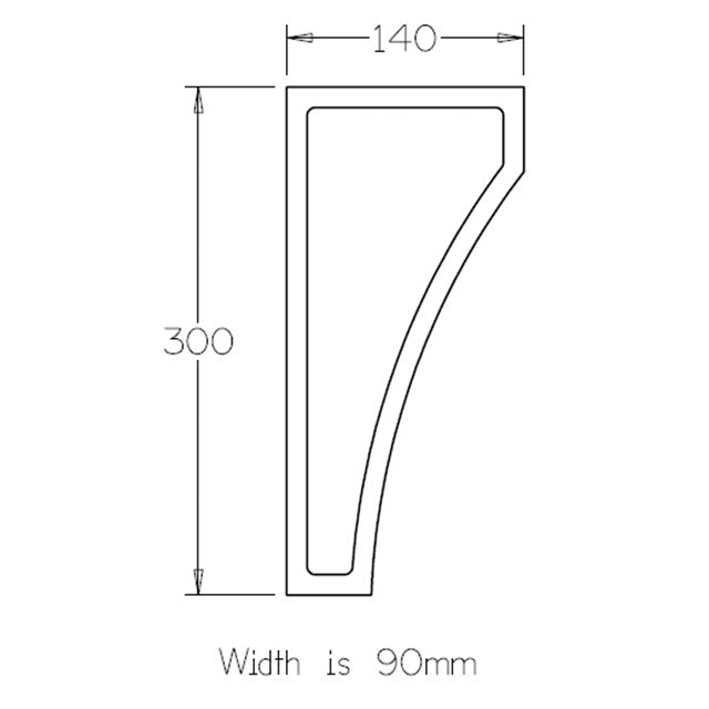 300x140x90 