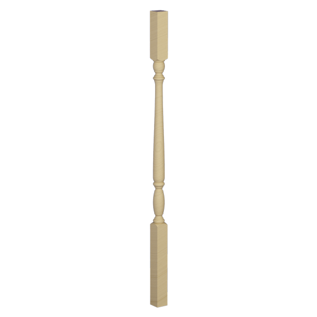 CB3 Turned Timber Balusters 1000x42sq