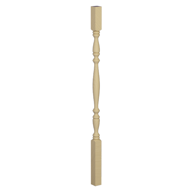 Fancy Colonial Turned Timber Balusters 1000x42sq