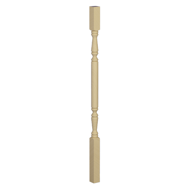 Clarendon Turned Timber Balusters 1000x42sq