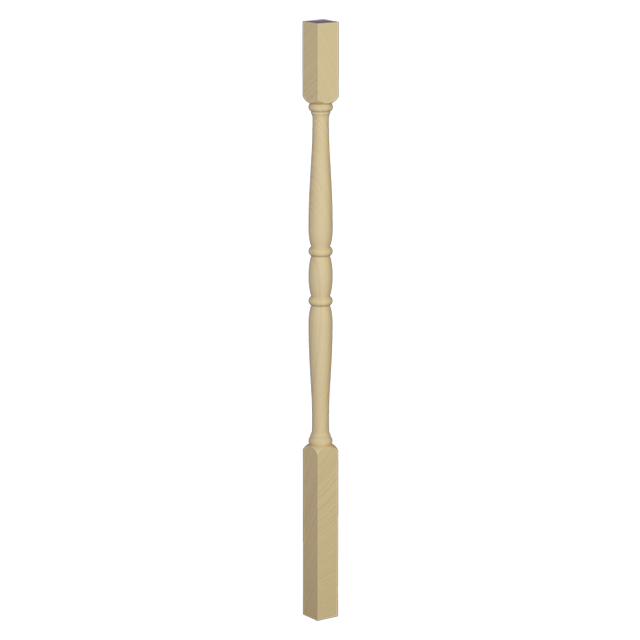 No.5 Turned Timber Balusters 1000x42sq