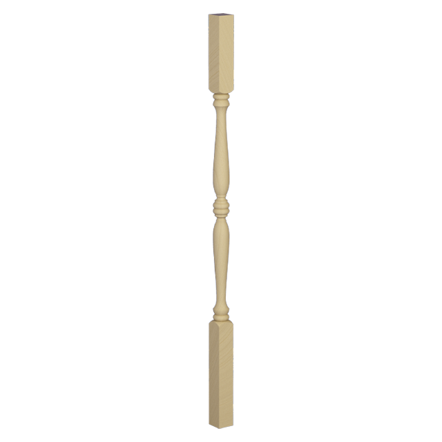 Cape Cod Turned Timber Balusters 1000x42sq