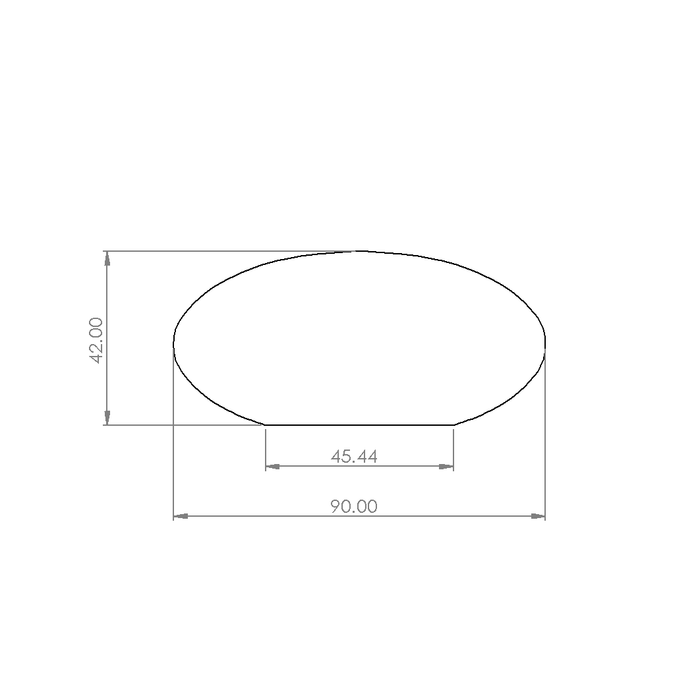 Oval Handrail