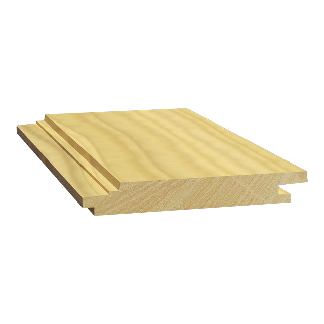 125mm "Shiplap" Wall Cladding in Natural Accoya