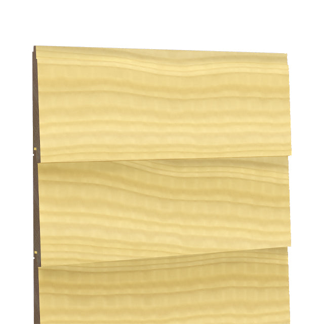 125mm "Splayed" Wall Cladding in Natural Accoya