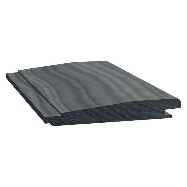 125mm " Chamfered" Wall Cladding in Grey Accoya