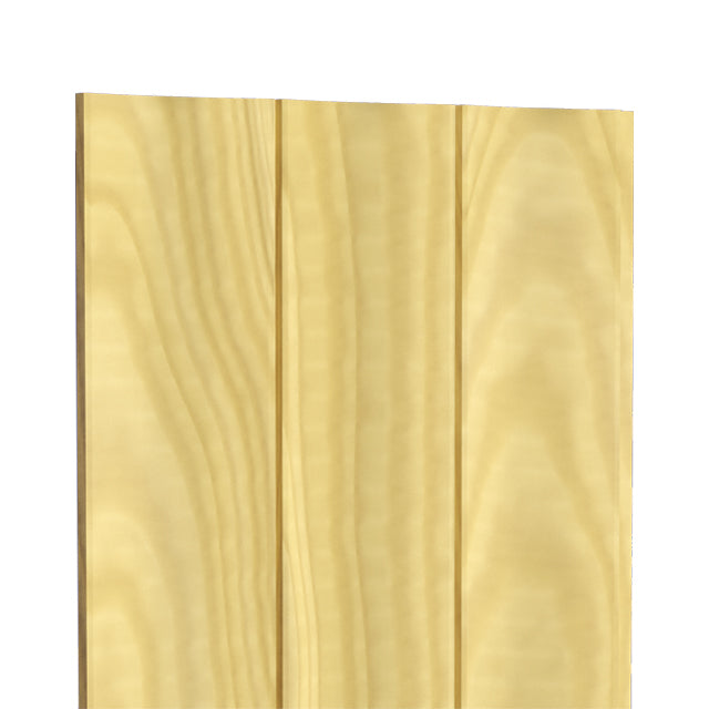 125mm "Concave" Wall Cladding in Natural Accoya