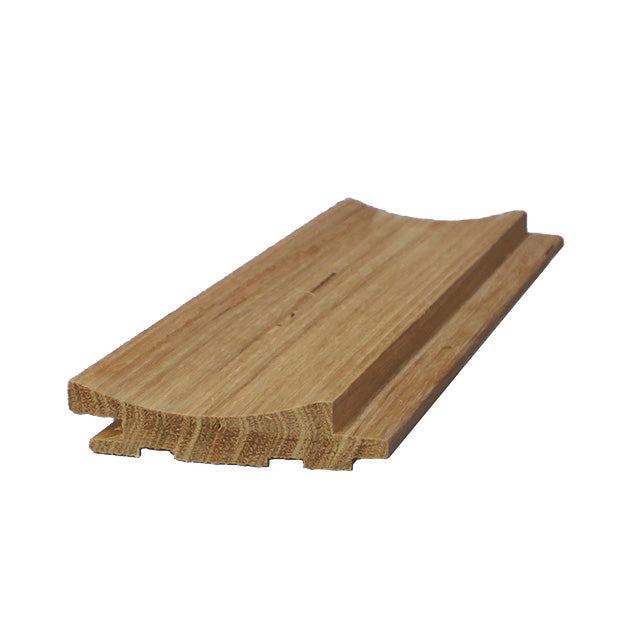 75mm "Lagoon" Timber Wall Panelling in Blackbutt (Quarter Sawn)