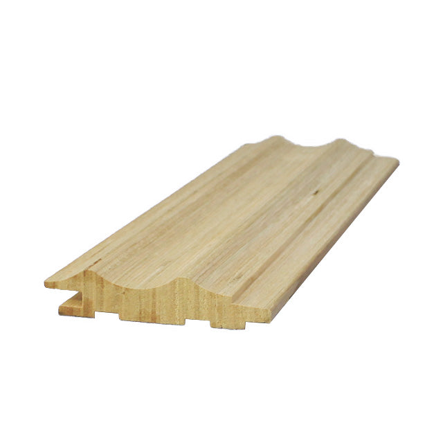75mm "Mountain" Timber Wall Panelling in White Gum (Quarter Sawn)