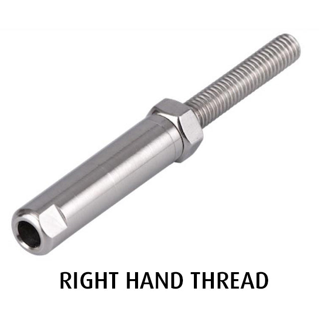 Swageless M6 Terminal (Right Hand)
