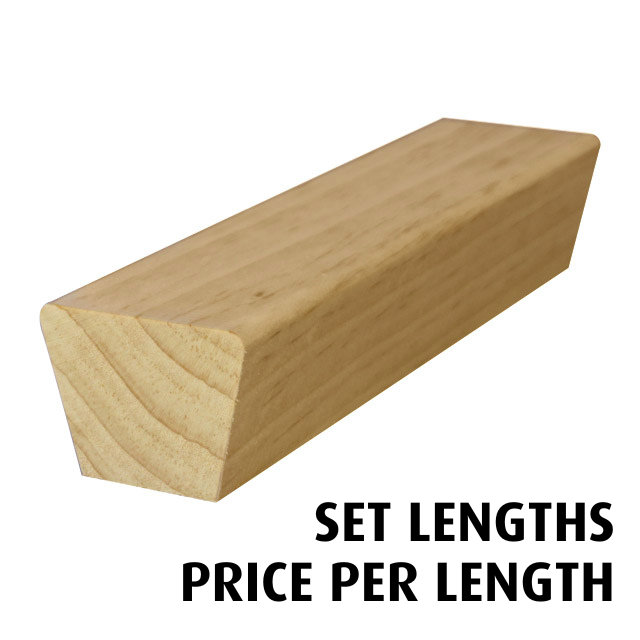 Vancouver Handrail (Pine) - Set Lengths