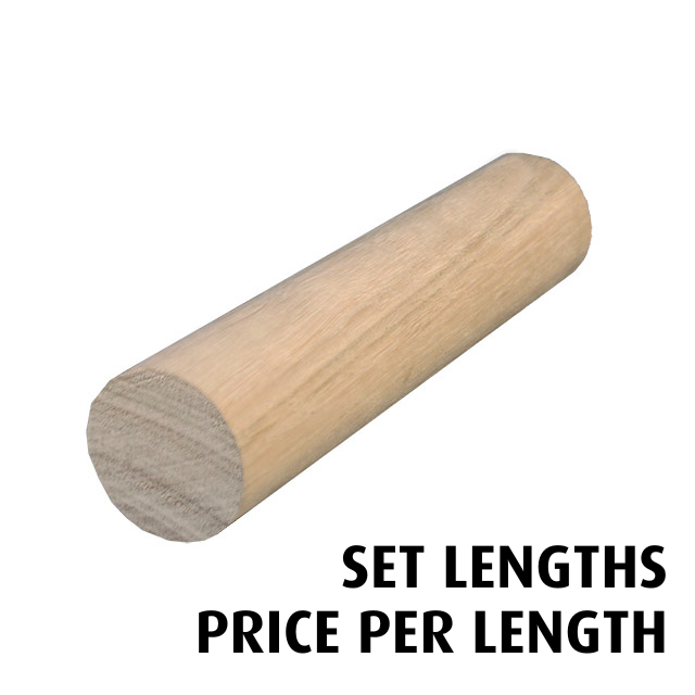 25mm diameter Dowel (Blackbutt) - Set Lengths