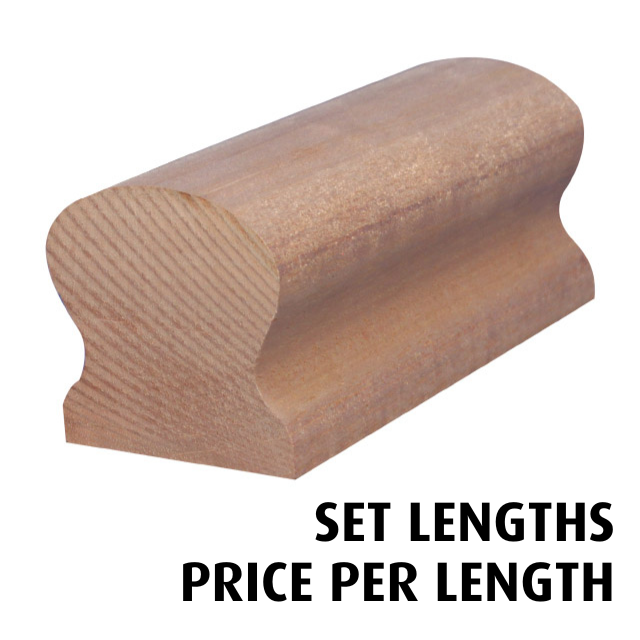 Heritage Handrail (Meranti) - Set Lengths