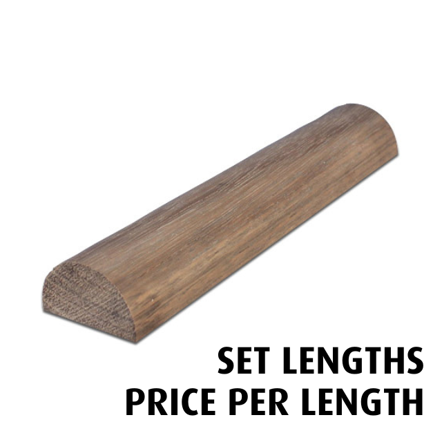 30mm diameter Half Dowel (Spotted Gum) - Set Lengths