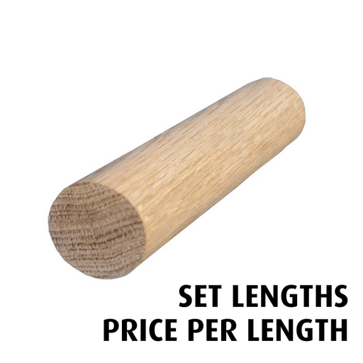 38mm diameter Dowel (American Oak) - Set Lengths