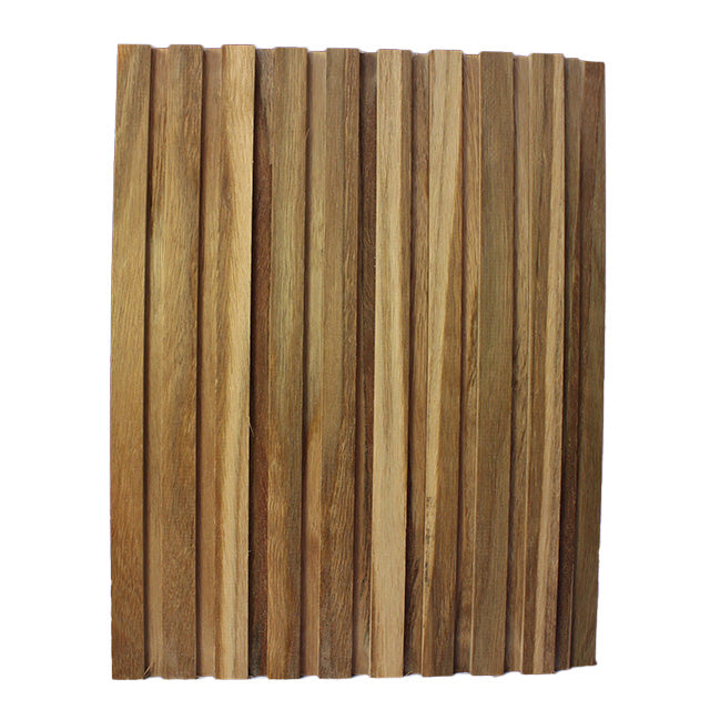 75mm "Forest" Timber Wall Panelling in Spotted Gum (Back Sawn)