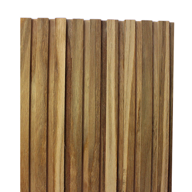 75mm "Forest" Timber Wall Panelling in Spotted Gum (Back Sawn)