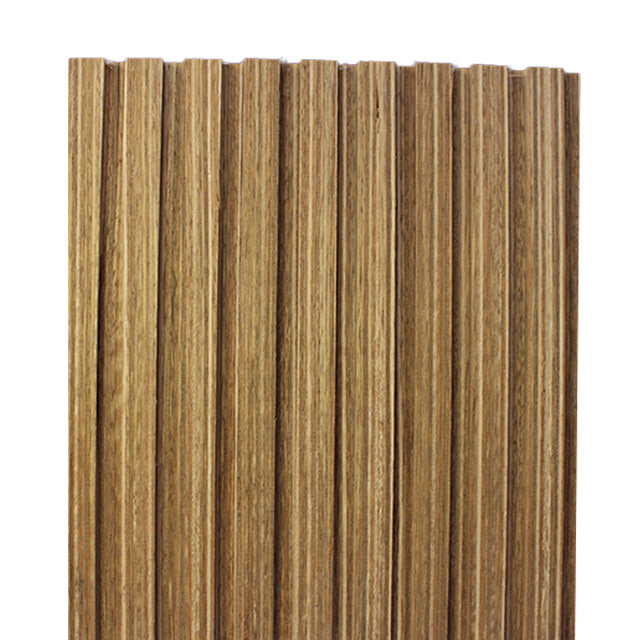 75mm "Forest" Timber Wall Panelling in Spotted Gum (Quarter Sawn)