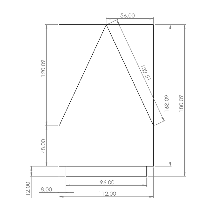 Tudor Fence Post Capital for 112sq Post