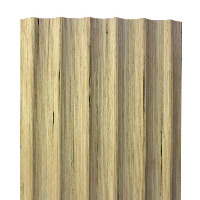 75mm "Mountain" Timber Wall Panelling in White Gum (Quarter Sawn)