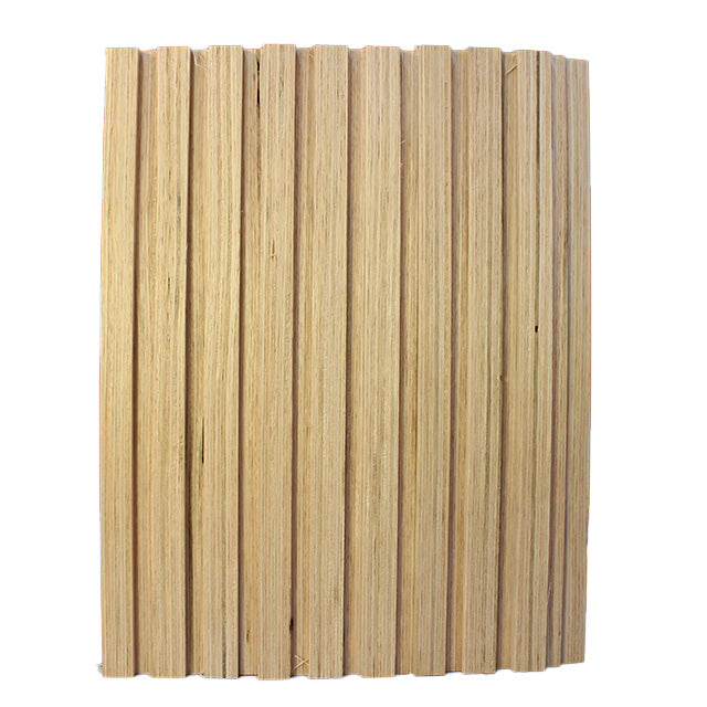 75mm "Forest" Timber Wall Panelling in White Gum (Quarter Sawn)