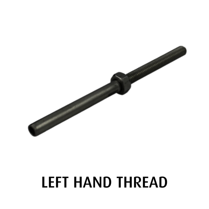 Thread M6 Terminal (Left Hand) BLACK - 3.2mm Wire