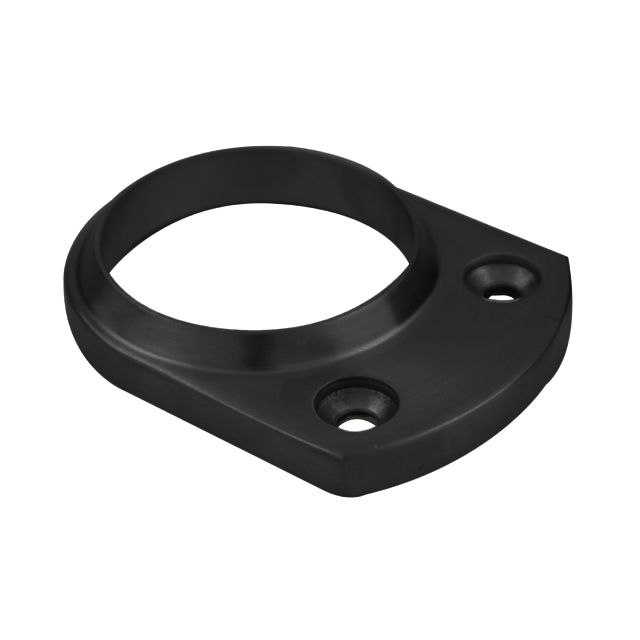 Handrail Wall Flange for 50.8 Round Black Tube