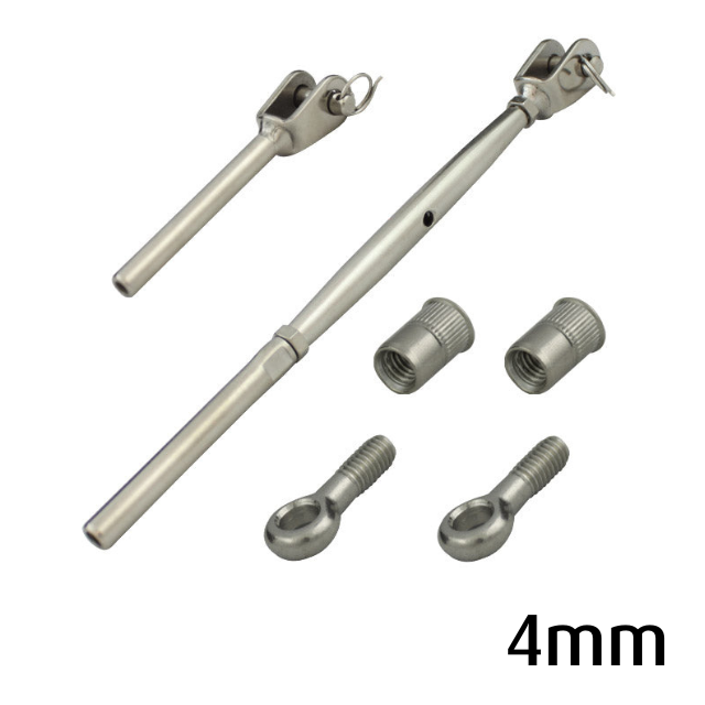 Stainless Wire Balustrading Kit 4C
