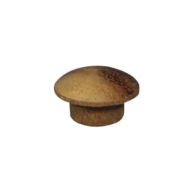 9.5mm (3/8 inch) Timber Cover Buttons (Meranti)