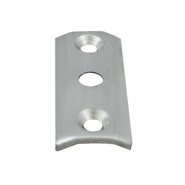 Satin Curved Plate For IF500XSC Handrail Brackets