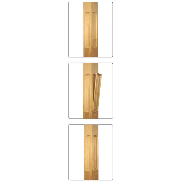 Prestige Plain Stair Posts with Recess 1500x155sq (Pine)