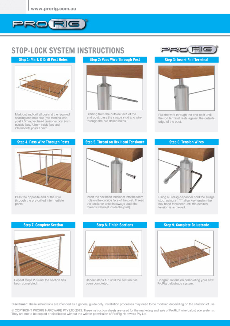 Hex Head Tensioner M6