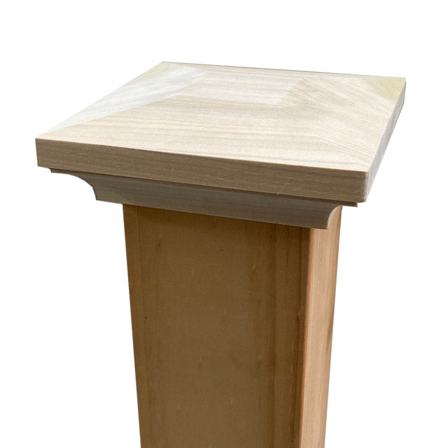 Budget Tops for 90sq Stair Posts (Pine)