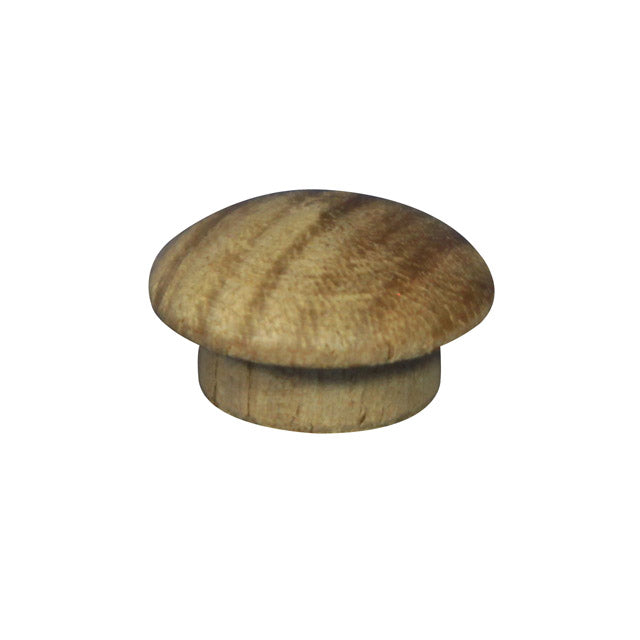 12.7mm (1/2 inch) Timber Cover Buttons (Vic Ash)