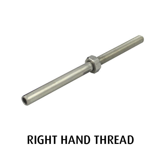 Thread M6 Terminal (Right Hand) - 3.2mm Wire (Hydraulic Swager)