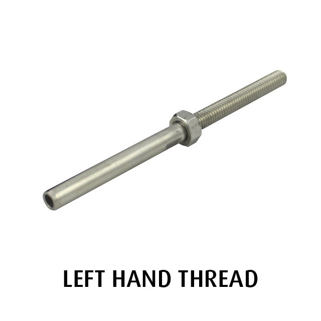 Thread M6 Terminal (Left Hand) - 3.2mm Wire (Hydraulic Swager)