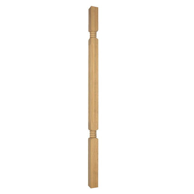 Ring with Flute Timber Balusters 1000x42sq (Vic Ash)