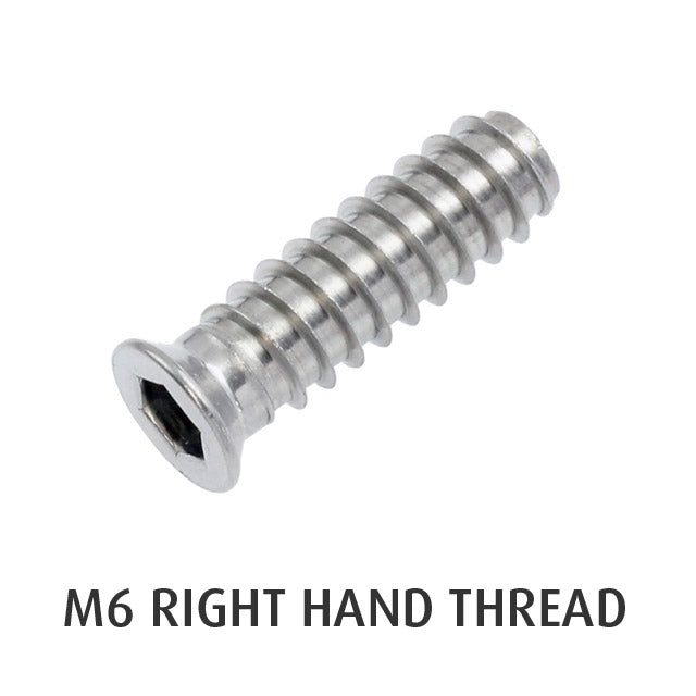 M6 Threaded Timber Insert (Right Hand)
