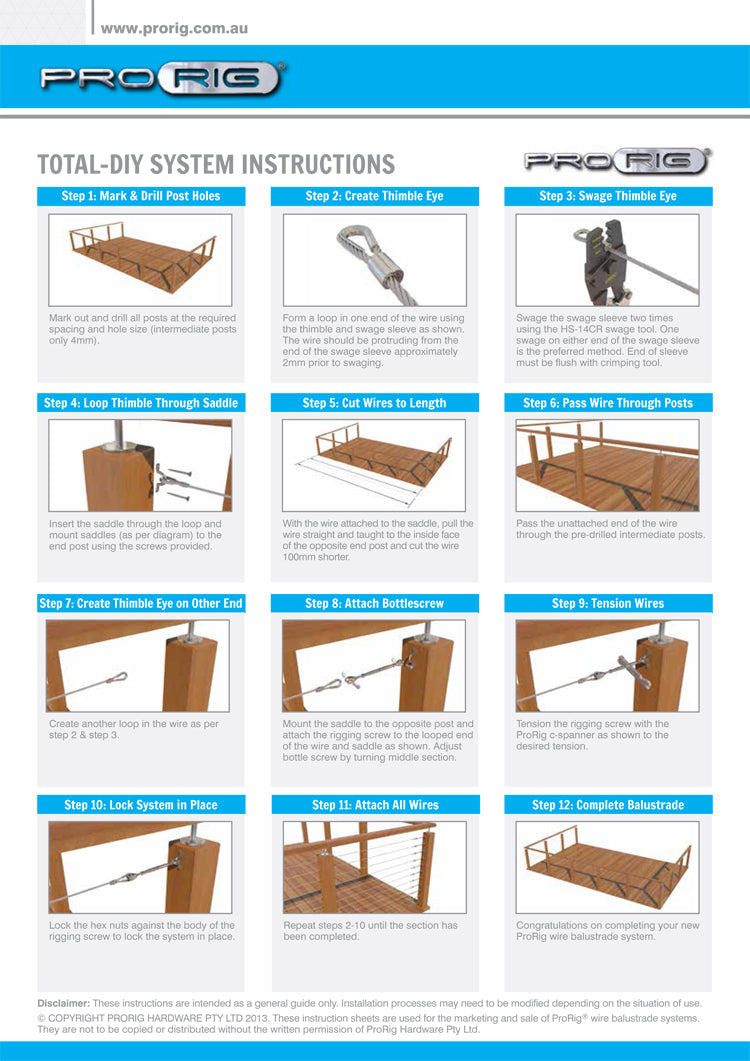 Bottle Screw - Fork Both Ends (Hand Swager)