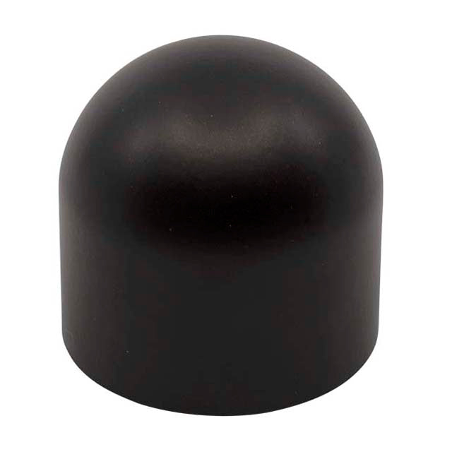 Designer Rail - 43mm diam - Domed End Cap (Black)