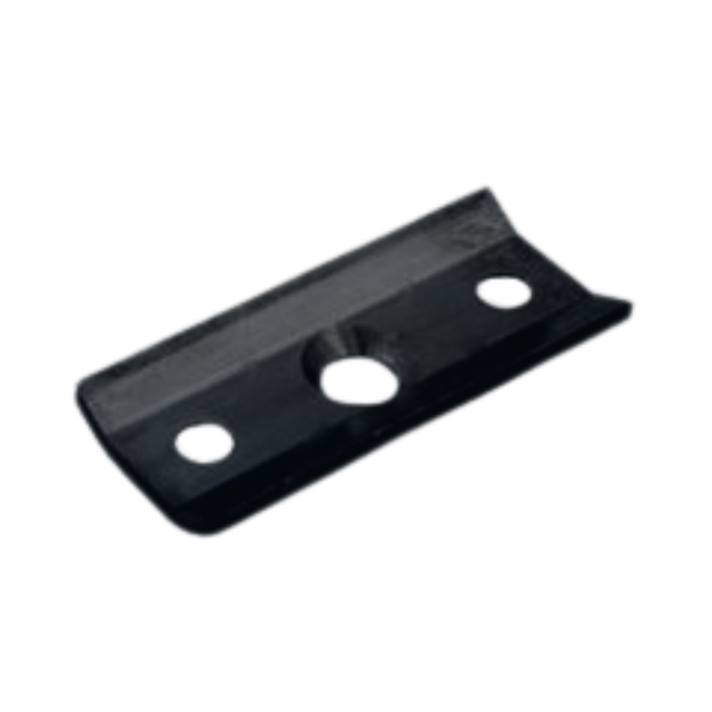 Black Curved Plate For IF500XMB Handrail Brackets