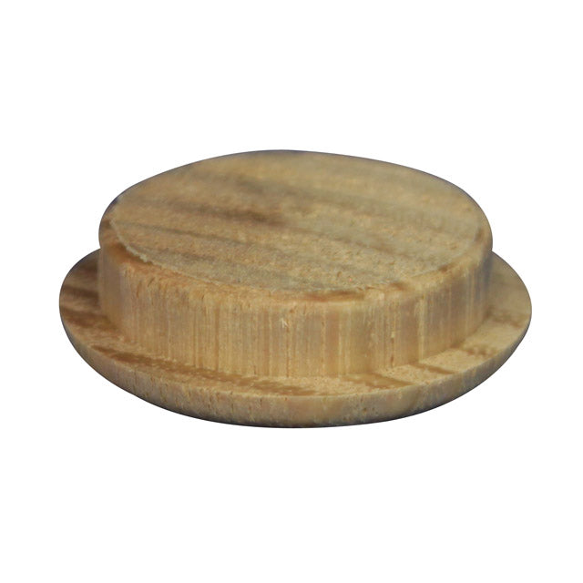 25.4mm (1 inch) Timber Cover Buttons (Vic Ash)
