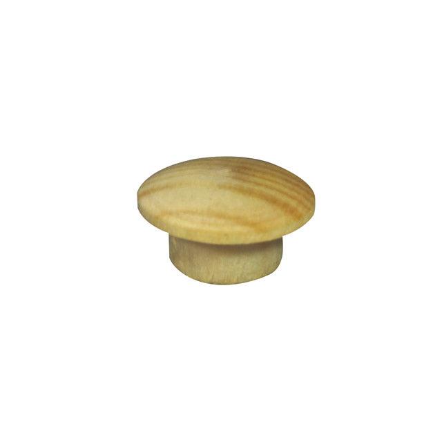 9.5mm (3/8 inch) Timber Cover Buttons (Pine)