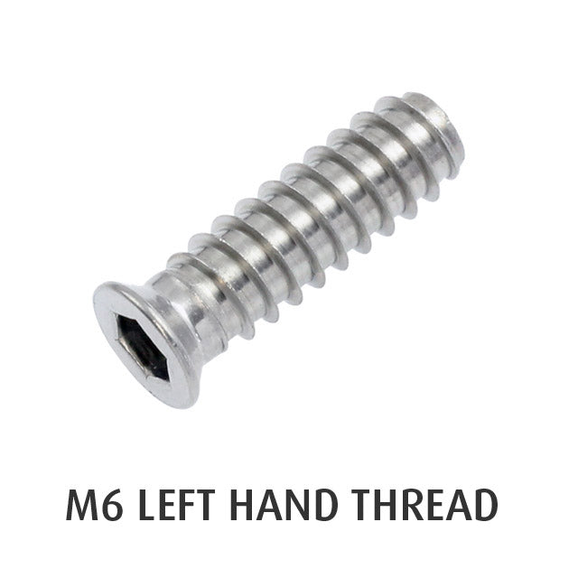 M6 Threaded Timber Insert (Left Hand)