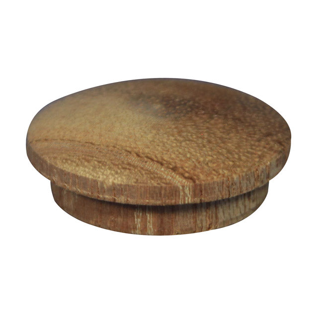 25.4mm (1 inch) Timber Cover Buttons (Meranti)